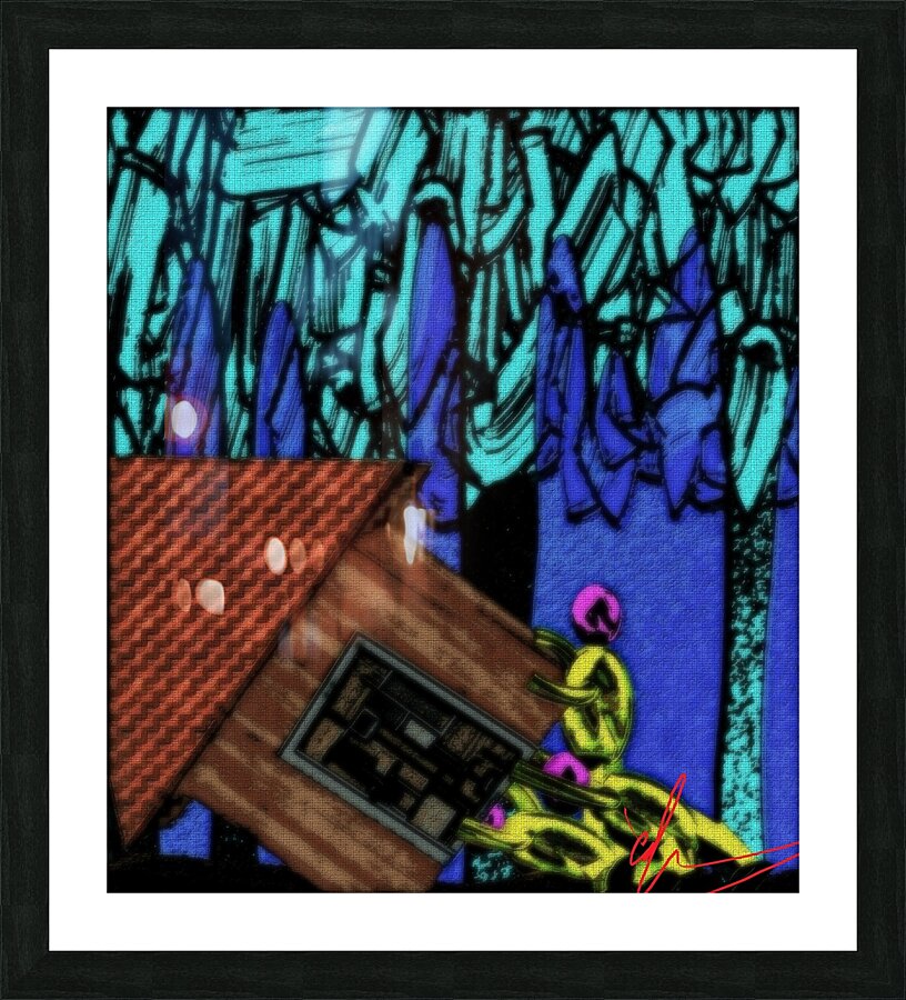 The Housetippers Picture Frame print