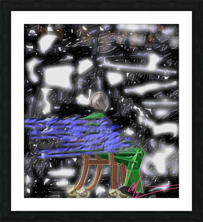 The Unwitting Picture Frame print