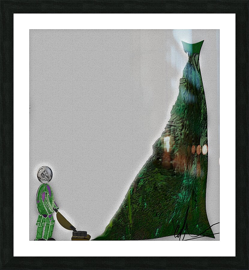 Vacuum Abhorring Nature Picture Frame print