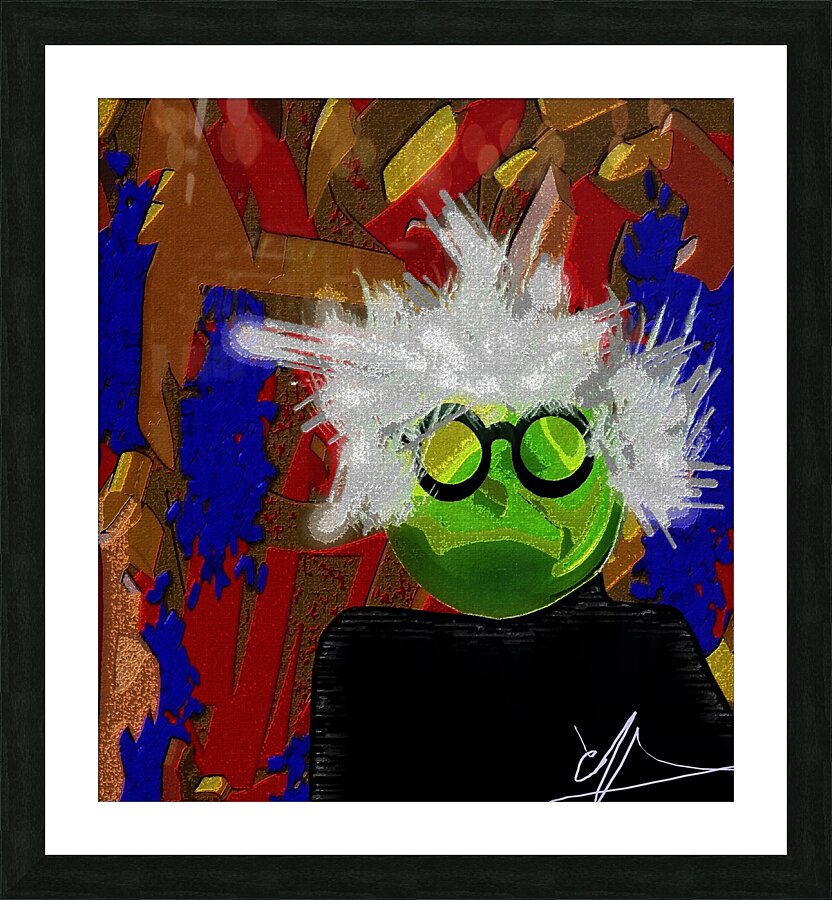Ode to Andy Picture Frame print
