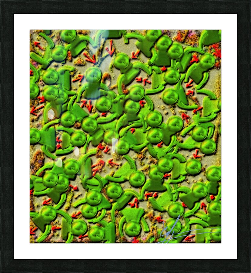 Widespread Panic in Quicksand Picture Frame print