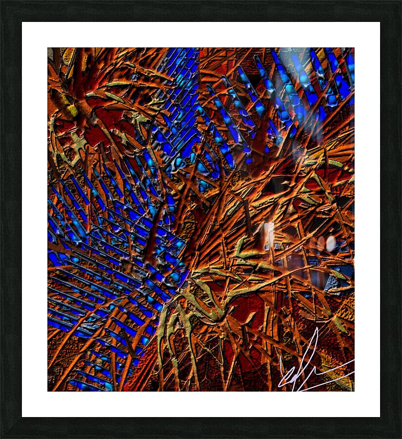 Overgrowth Picture Frame print