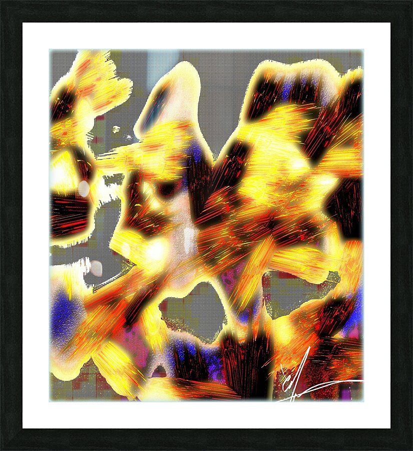 Tied Bundles Picture Frame print