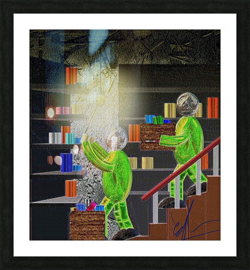 The Preppers Picture Frame print