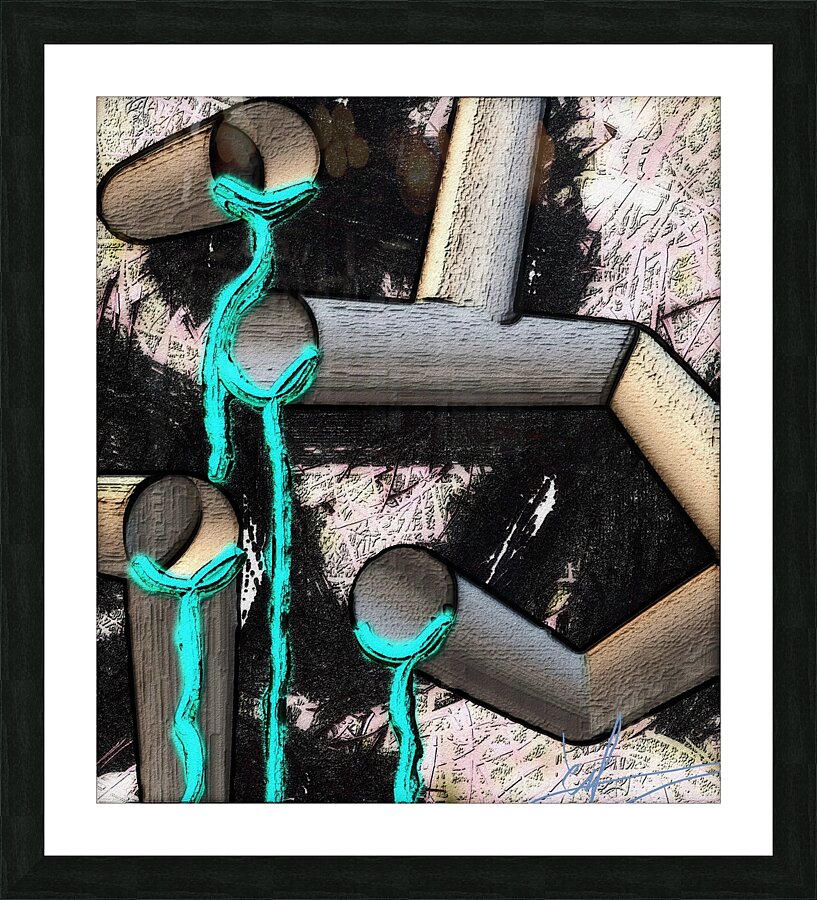 Unease Picture Frame print