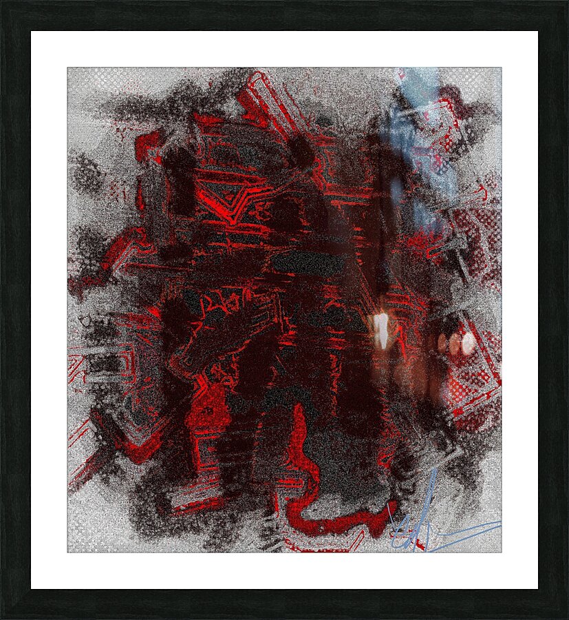 The Dread Picture Frame print