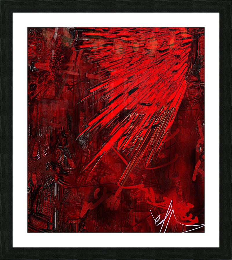 The Reddening Picture Frame print