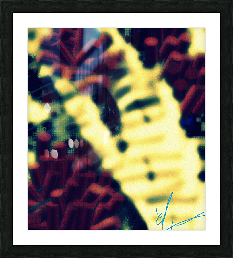 River Phlegethon Picture Frame print