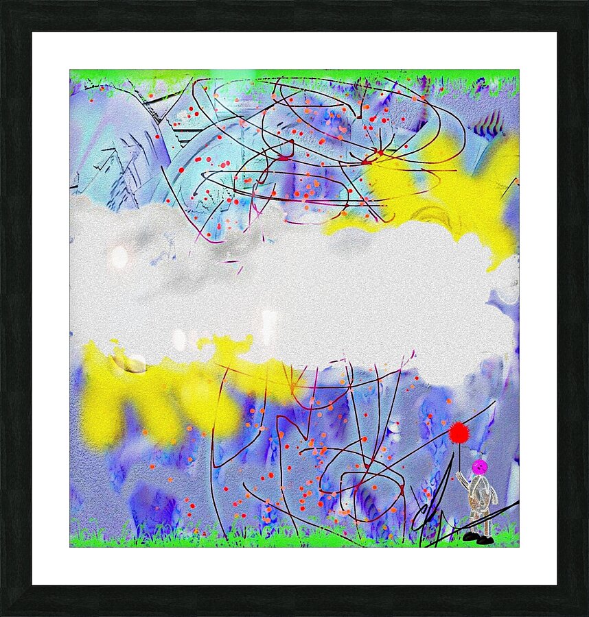 The Inbetweenening Picture Frame print
