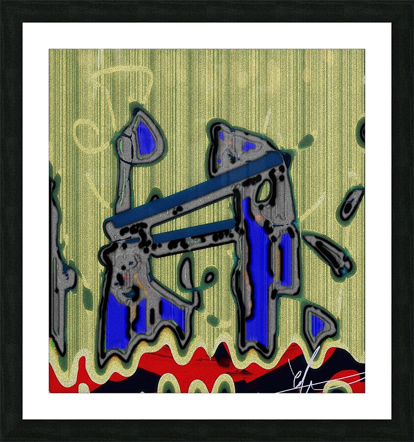 Finnish Tango Picture Frame print