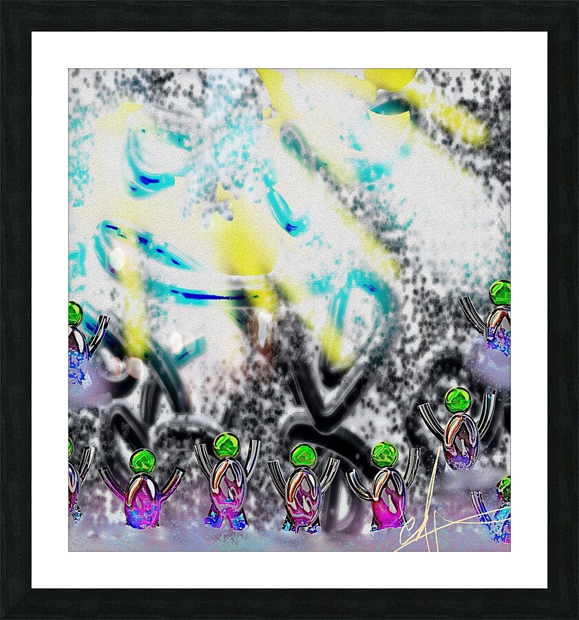 LD50 Picture Frame print