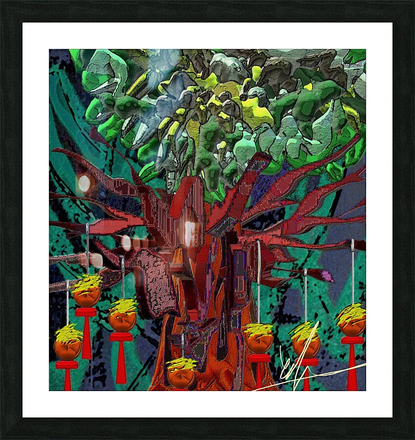 Low-Hanging Fruit Picture Frame print