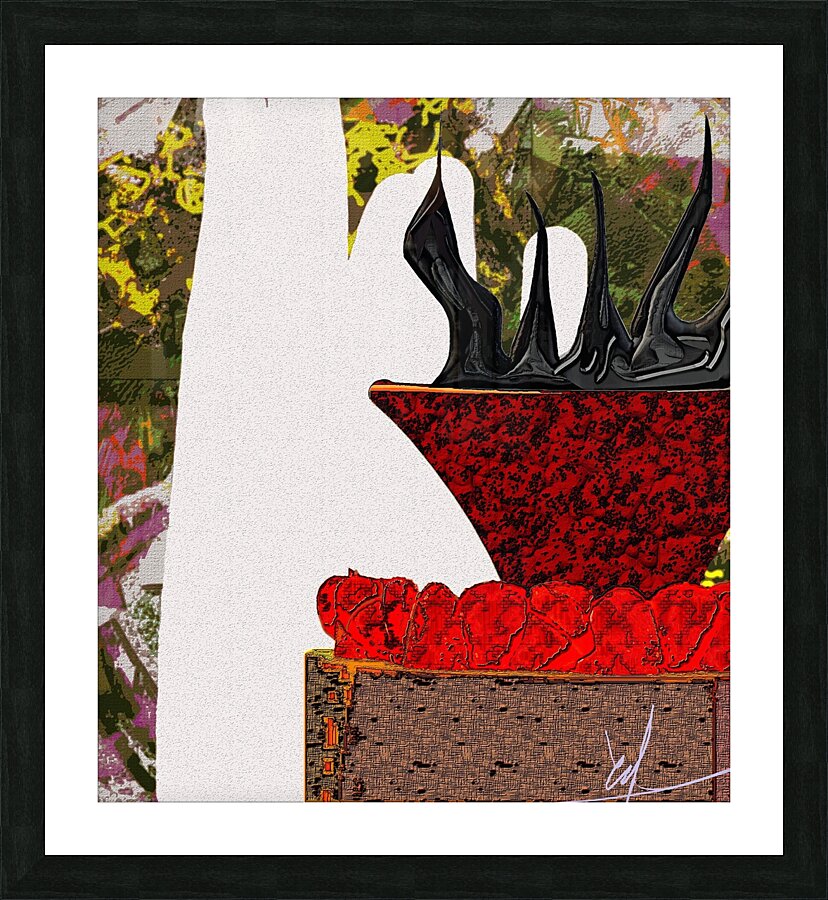 Sweart Fyr Picture Frame print