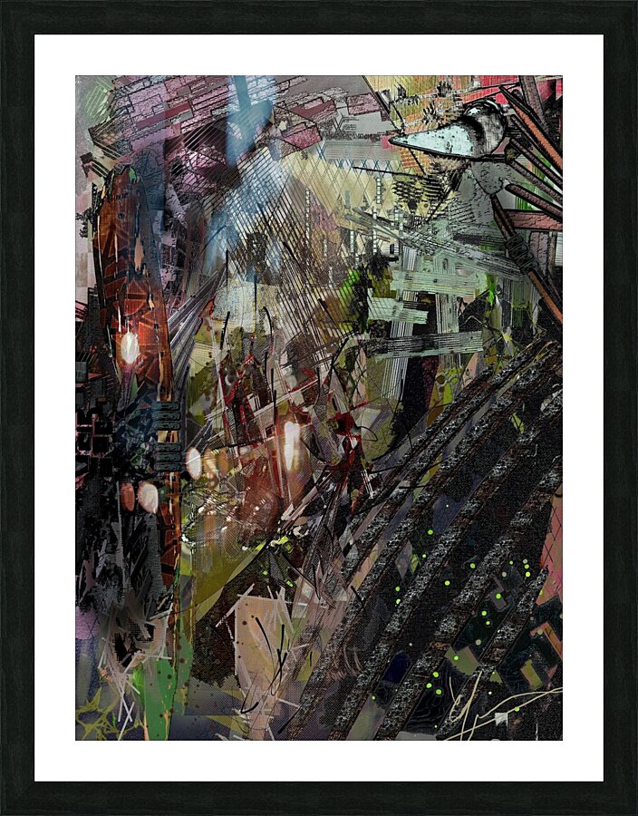 The Plangentenebrous Picture Frame print
