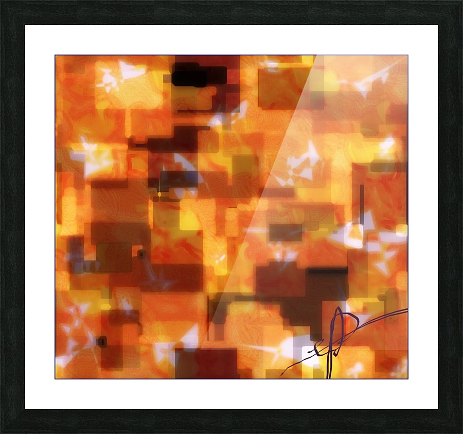 Fall Foliage Picture Frame print
