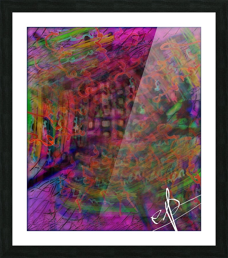 Discombobulation Picture Frame print
