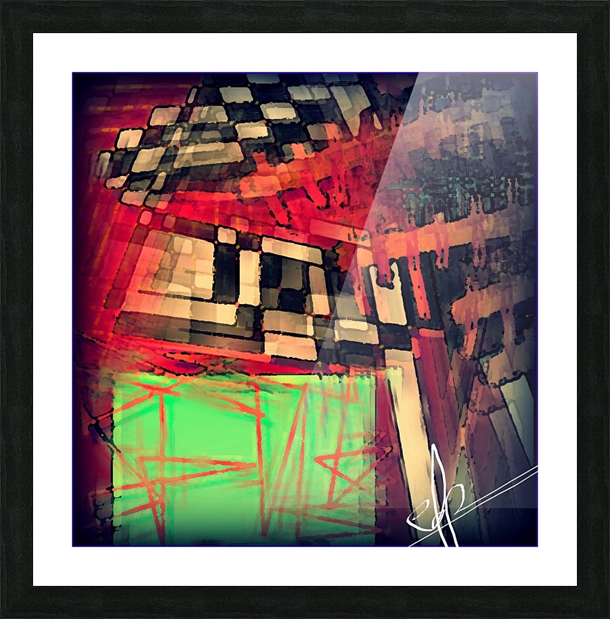Habitual Spontaneity Picture Frame print
