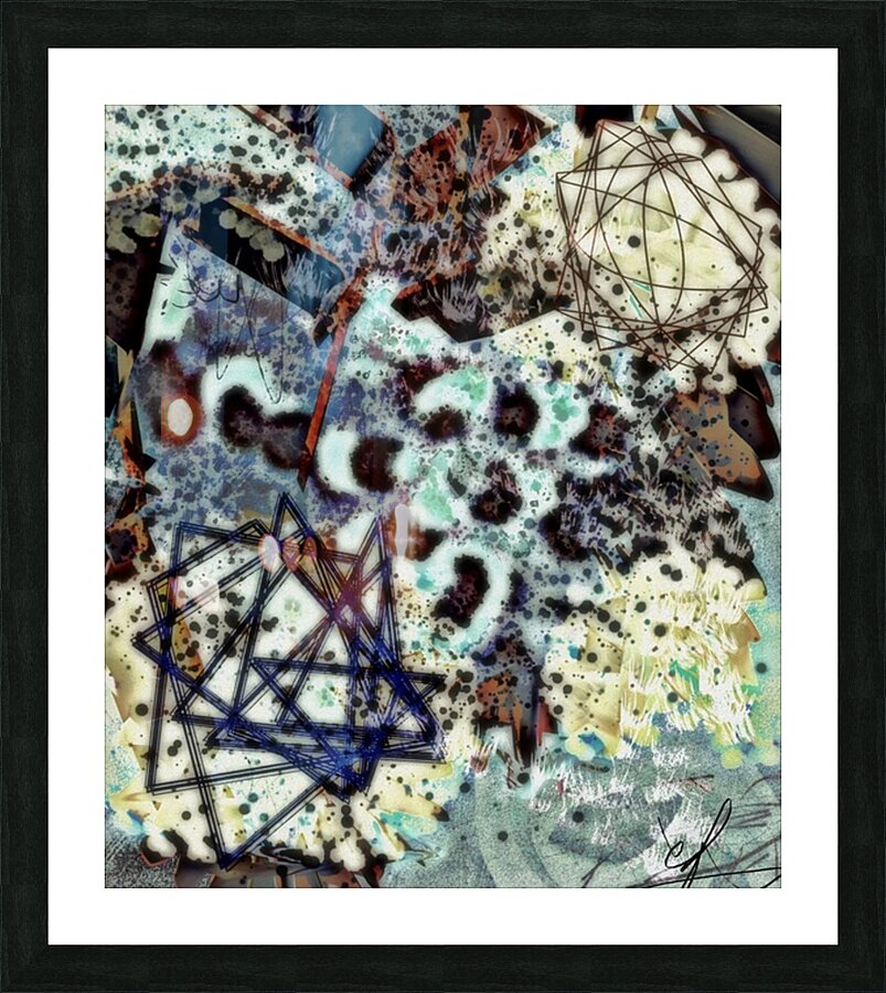 Virus Camp Picture Frame print