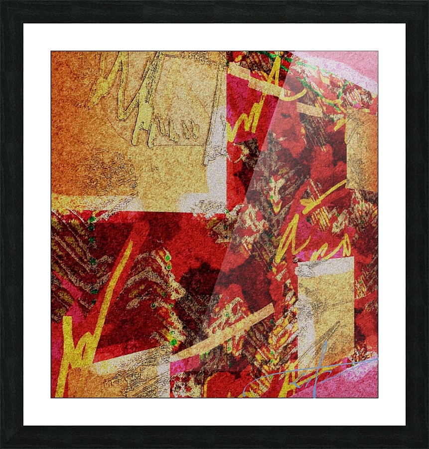 Unsolved Picture Frame print