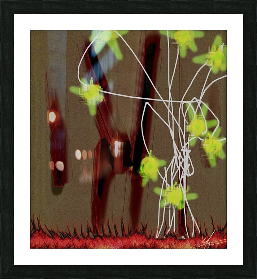 Grannysmithium Picture Frame print