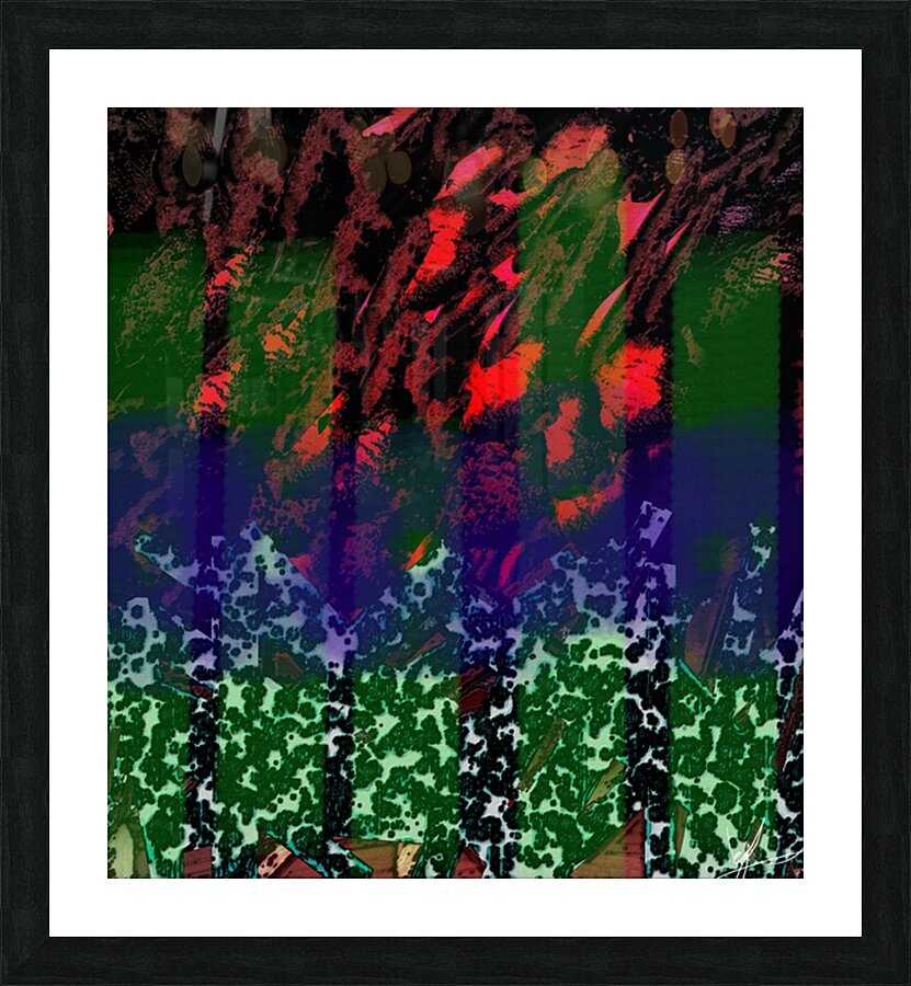 The Billowing Picture Frame print