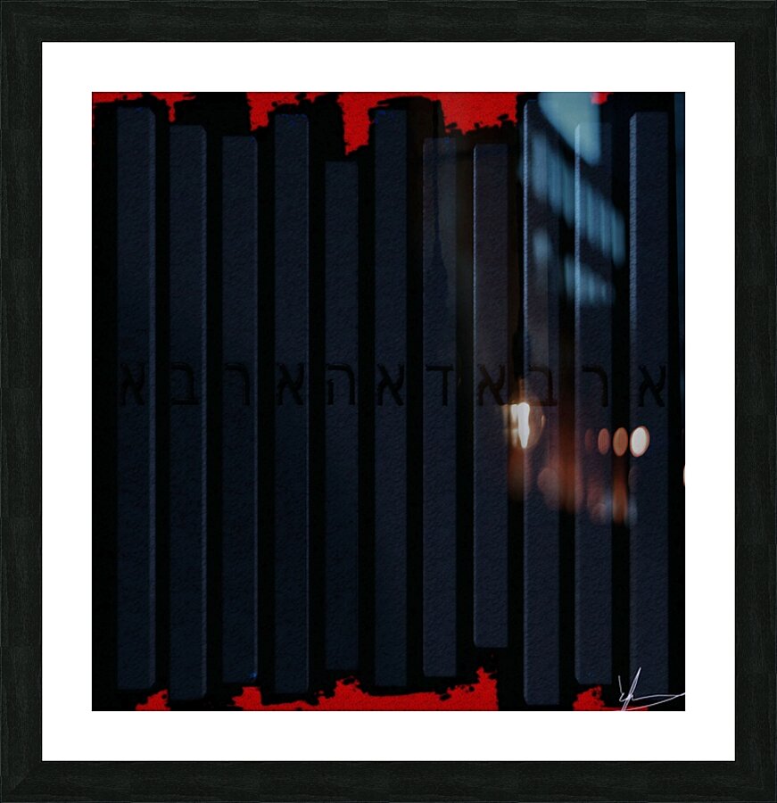 CDXVIII Picture Frame print