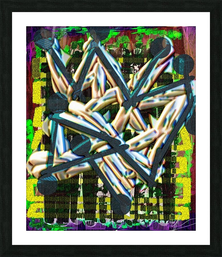 The Somersault Picture Frame print
