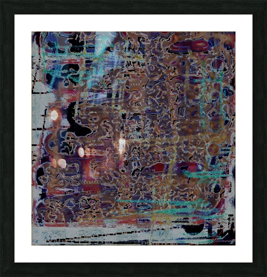 Thoughtform Thunderstorm Picture Frame print