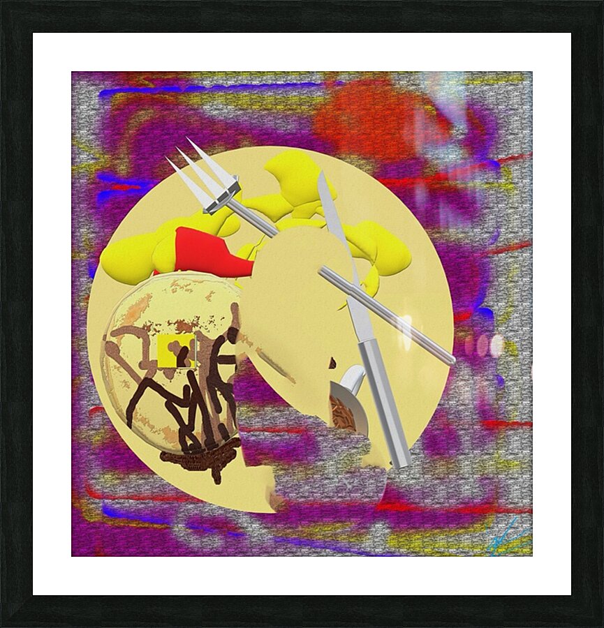 Hospice Breakfast Picture Frame print