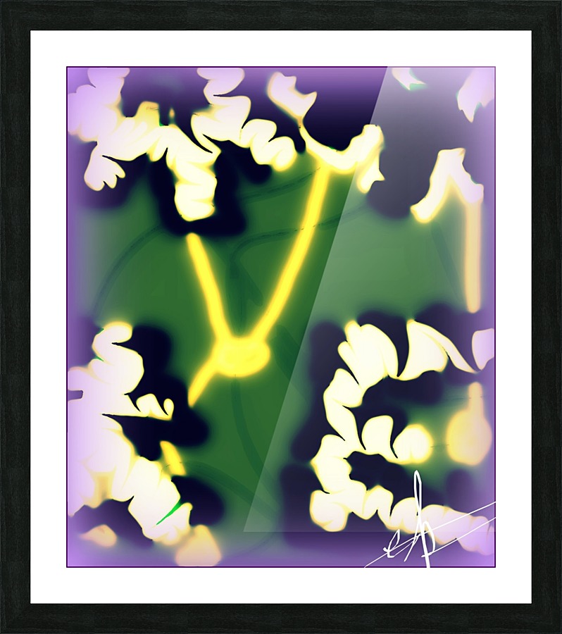 Repetitive Patience Picture Frame print