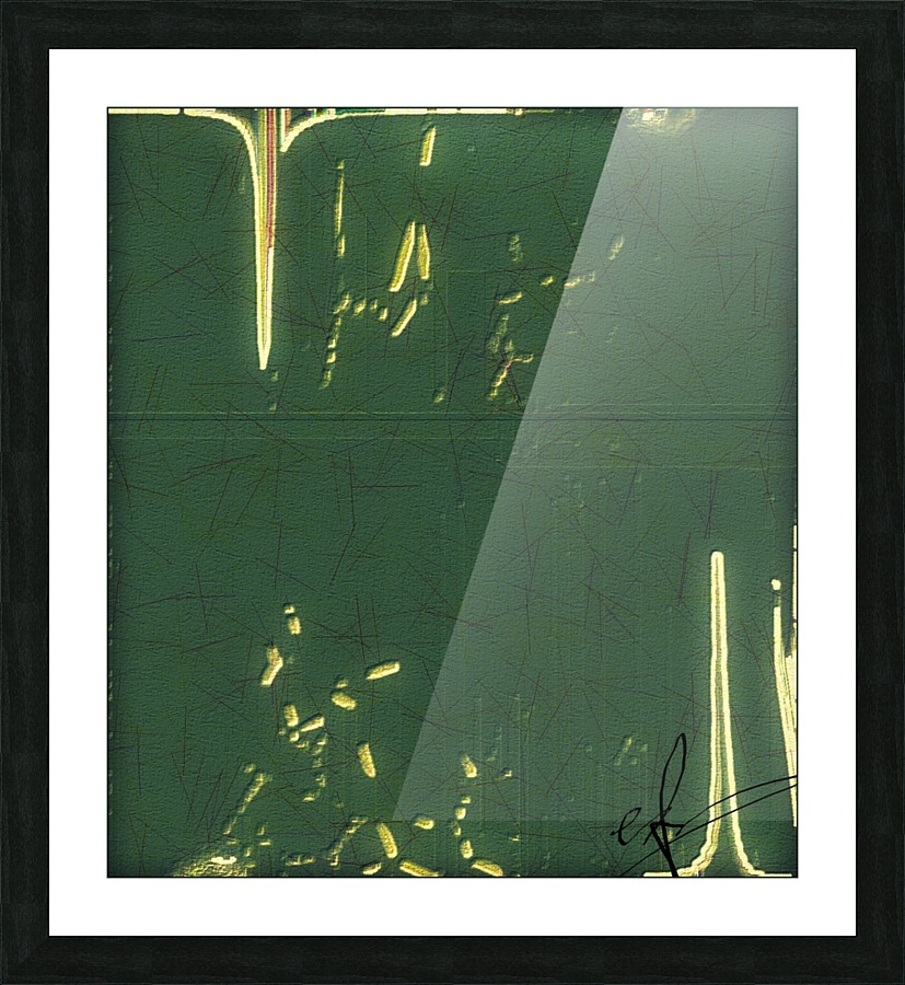 Uncharted Desuetude Picture Frame print