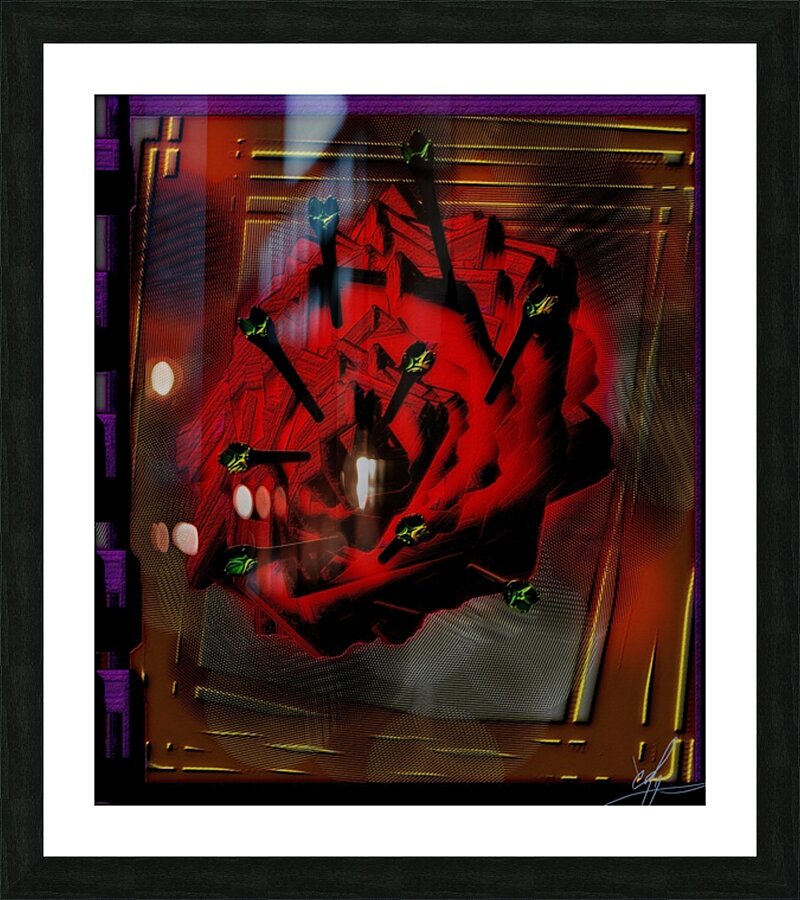 Empty Quiver Picture Frame print