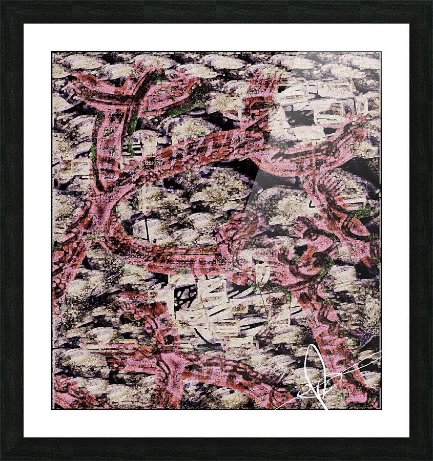 Seitan Meat Locker Picture Frame print