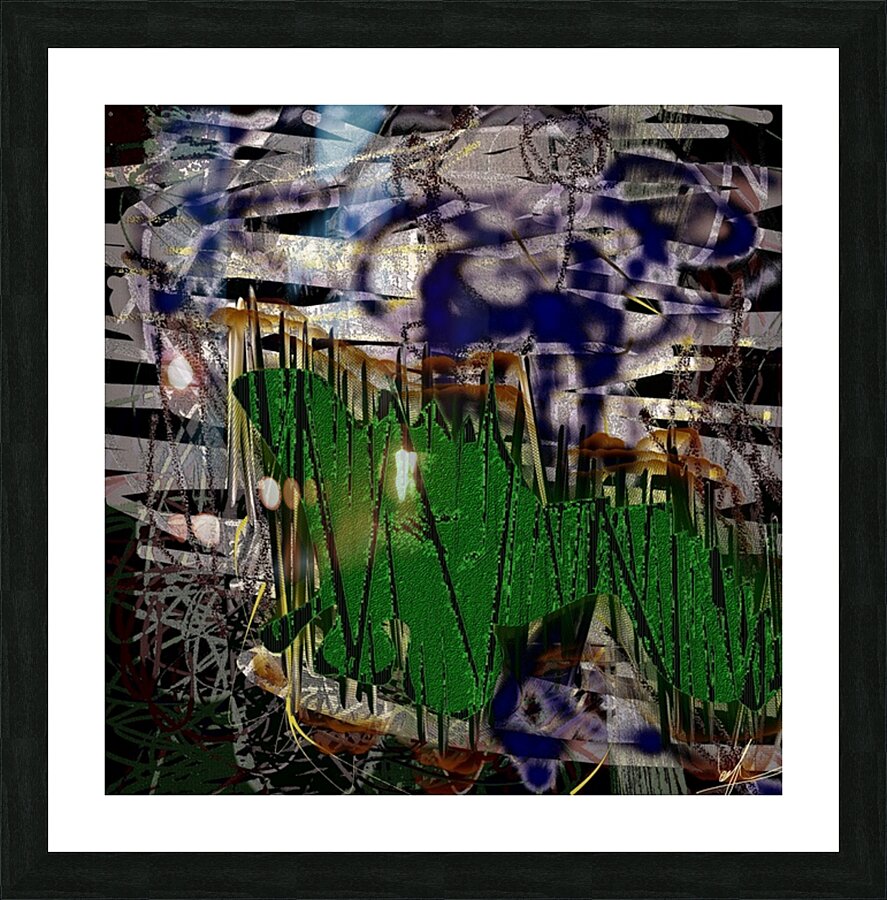 The Kimmeridgian Picture Frame print
