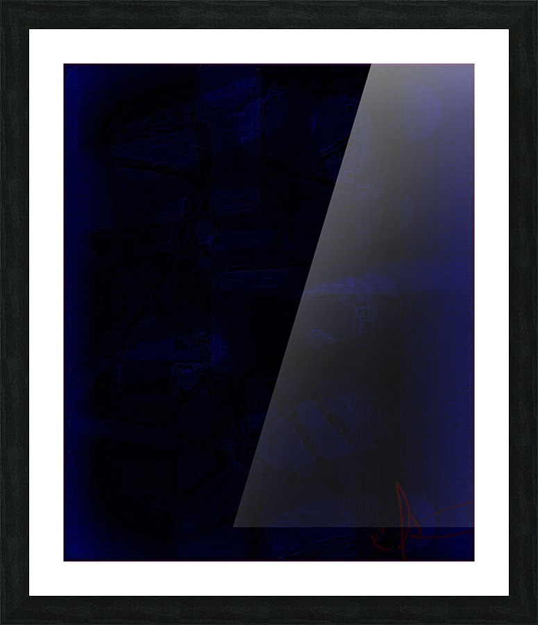 Lapis, Calcium, Limestone Picture Frame print