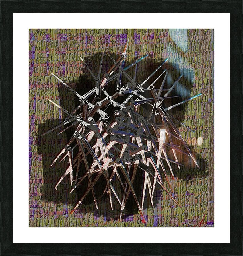 Romanticized Violence Picture Frame print