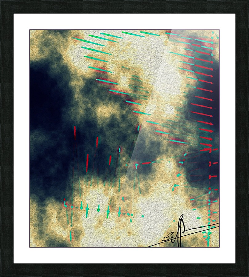 Oblivious Weltschmerz Picture Frame print