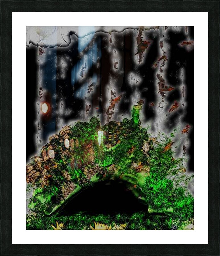 Bracken Cave Picture Frame print