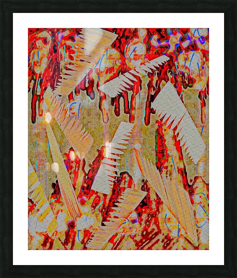 Balsawoodemonium Picture Frame print