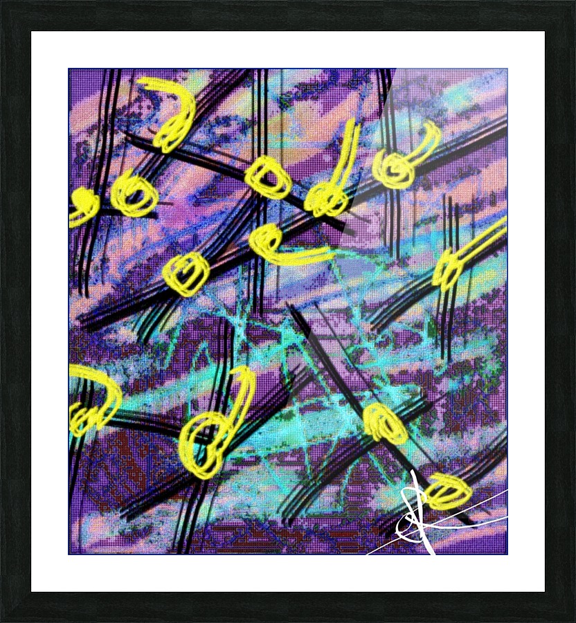 Temps Maladroit Picture Frame print