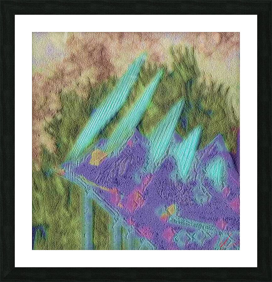 Something Cretacean Picture Frame print
