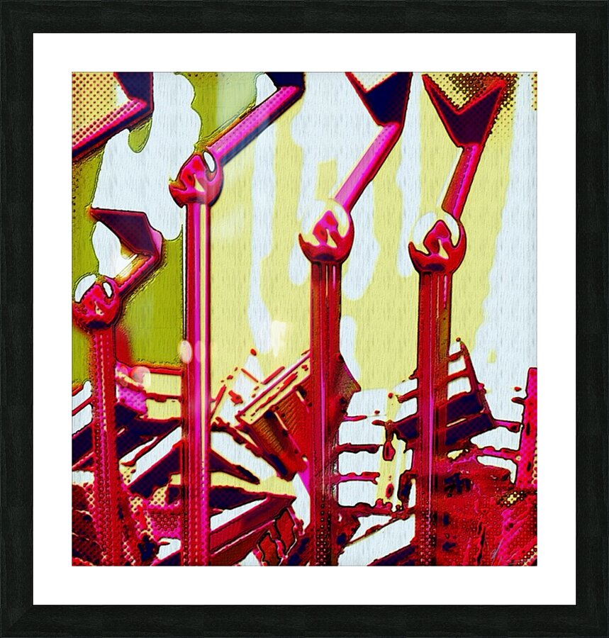 Pillars & The Wreckage Picture Frame print