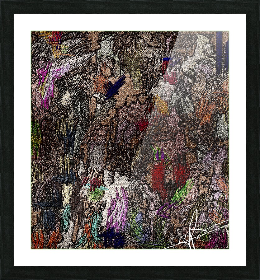 Deleted Scene Picture Frame print