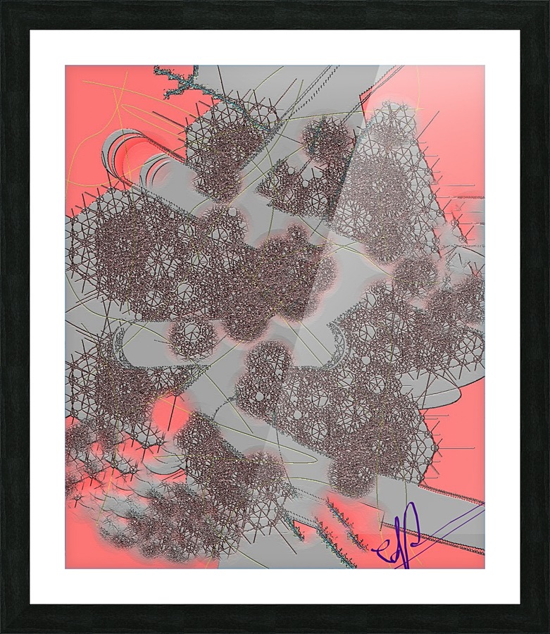 Burdocks Picture Frame print