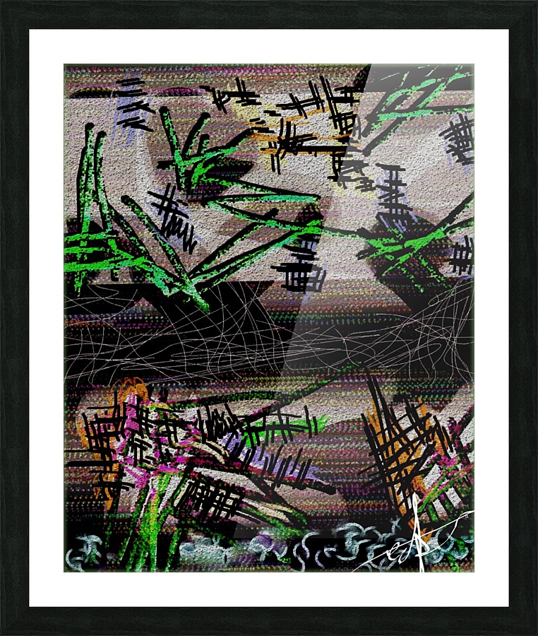 Cachinnatory Tedium Picture Frame print