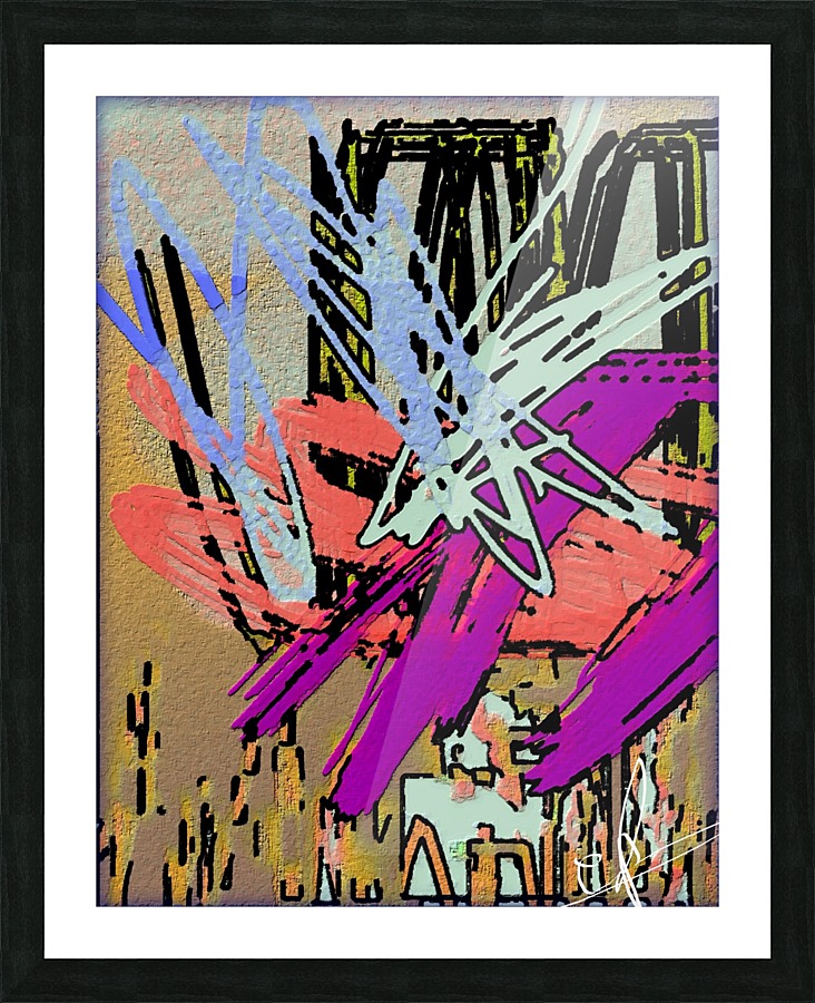 One in 400 Trillion Picture Frame print