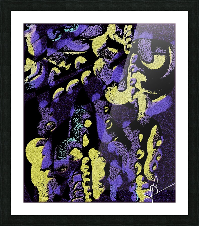 11h37 Picture Frame print