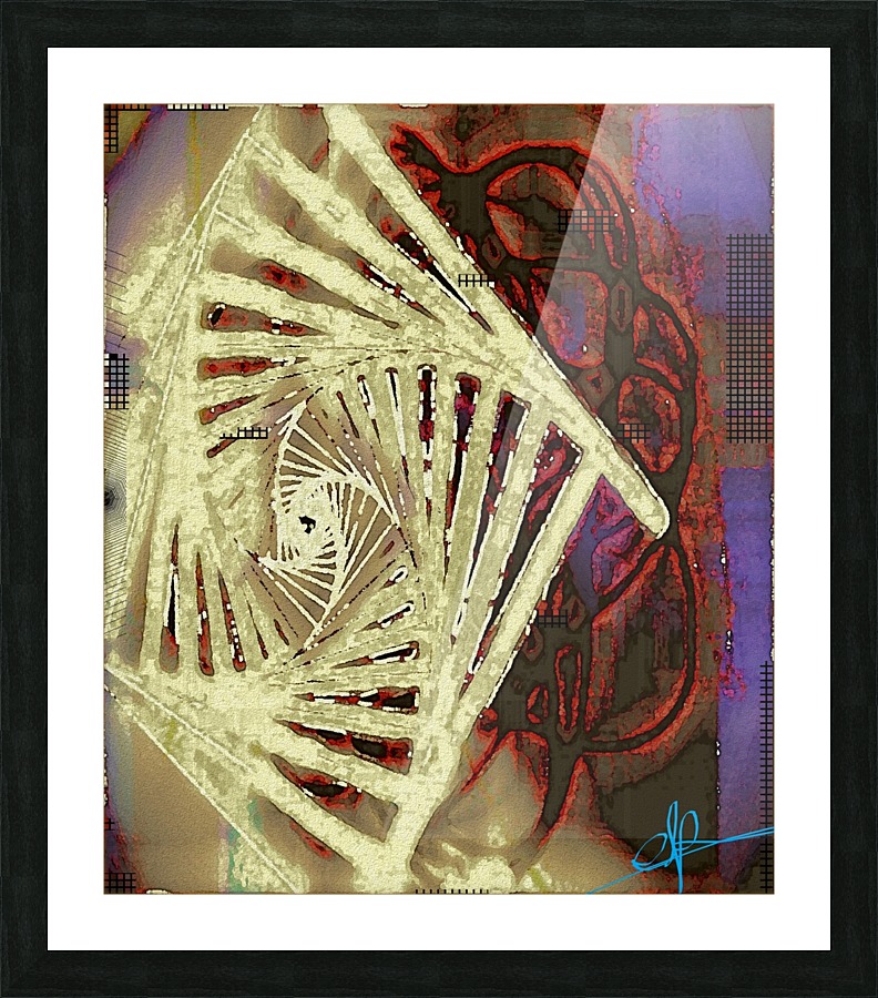 The Threshold Picture Frame print