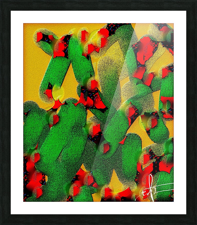 Hectic Picture Frame print