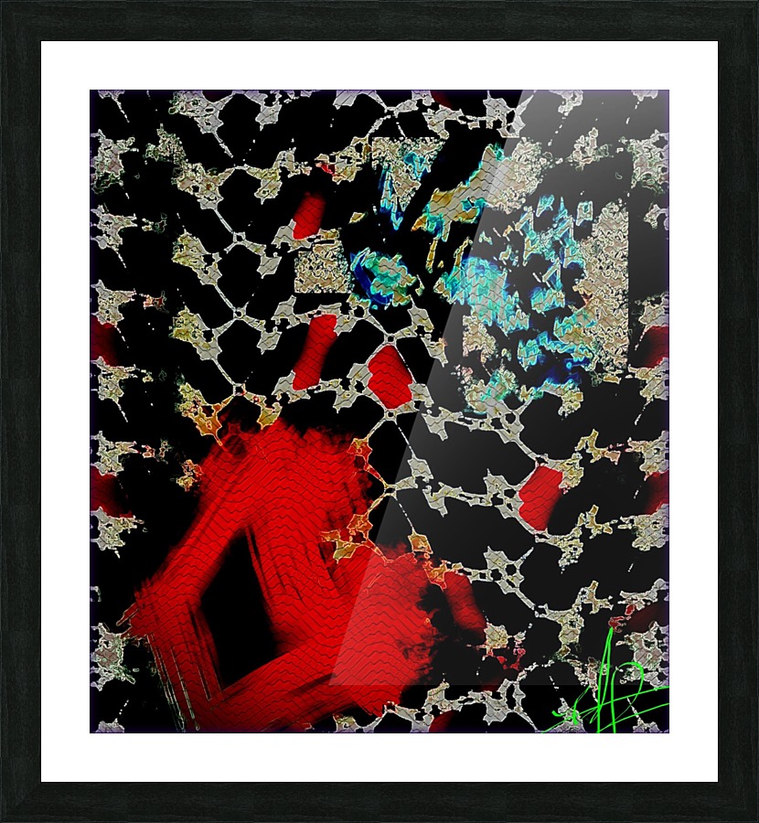 Uranium Tailings Picture Frame print